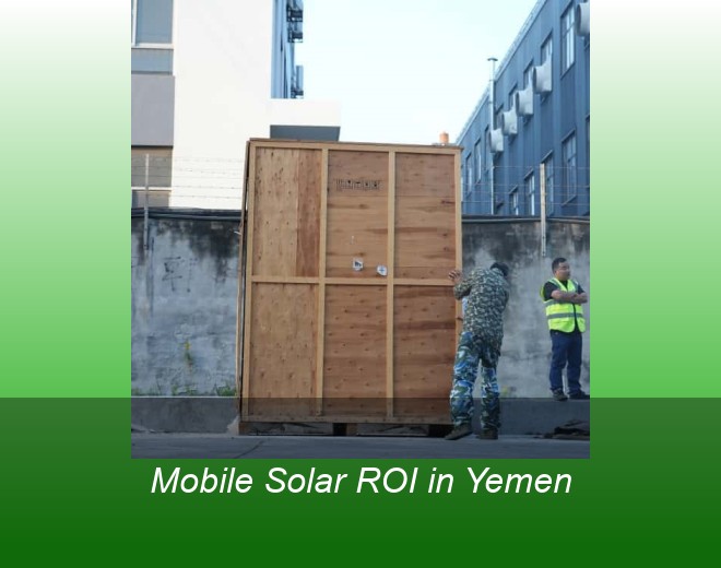Mobile Solar ROI in Yemen